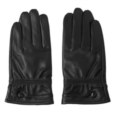 真皮羊皮雙指觸控螢幕男士騎車手套 LGL06 保暖