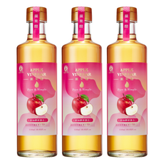 Kong Yen 萃妍 蘋果醋 濃縮蘋果原汁50%以上, 320ml, 3瓶