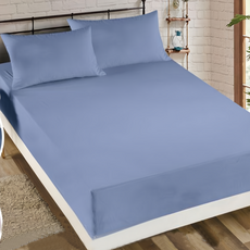 E-ROU 伊柔寢飾 德國魯道夫銀離子抗菌保潔墊 S07 單人 深藍色 單人