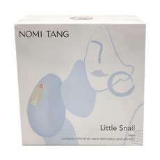 Nomi Tang Little Snail 小蝸牛 吸吮震動按摩器 70 x 61mm 77g, 藍色, 1個