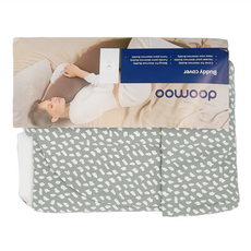 doomoo 有機棉舒眠月亮枕套 - 180cm, 雲朵卡其, 1個