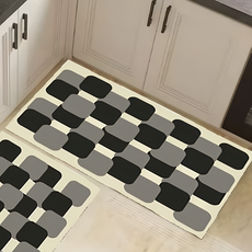 Arbor Home 喬木居家 硅藻泥廚房防水地墊 幾何05, 60 x 90cm