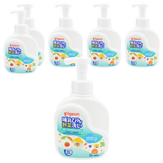 pigeon 貝親 泡沬奶瓶蔬果清潔液, 700ml, 6瓶