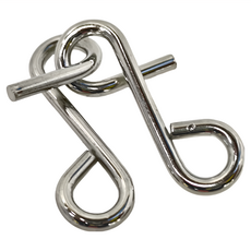 Moulin Roty 益智金屬環 雙生結, 單一顏色, 1盒