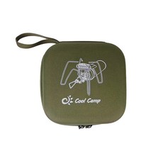 Cool Camp 蜘蛛爐收納包 EVA材質, 軍綠色, 1個