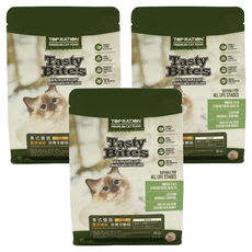 TOP RATION PREMIUM CAT FOOD Tasty 膠原補給 挑嘴全齡貓乾飼料, 300g, 3包, 雞肉