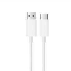 FUGU USB-A to C 高速充電線 最大2A輸出, 白色, 1m, 1條