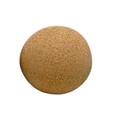 NicoFun 愛定做 天然軟木瑜珈球 按摩球 FYS22BA8001 直徑8cm 天然軟木色 輕巧便攜, 1個