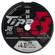 台灣 AMiKA 超紗 頂級PE線 100M 8股 36針 PE線 4.0 69lb, 灰色, 1捲