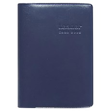 珠友文化 100k單格隨身名片本-24入 le-61102-03, 1入, 藍