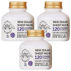 La Nature Precieuse 成長天使 紐西蘭綿羊乳片 藍莓 ,120片,76g,3罐