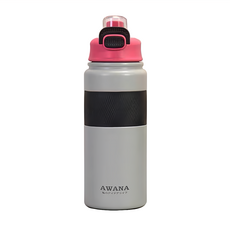 AWANA 手提彈蓋隨手瓶 8.3 x 8.3 x 25.5cm, 石墨灰, 800ml, 1個