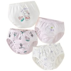 盛特士 女童三角褲 Set 4件 95%棉 5%彈性纖維, 90cm, 夢幻紫