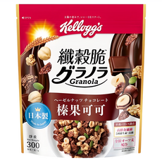 Kellogg's 家樂氏 Granola 纖穀脆 榛果可可, 300g, 1包