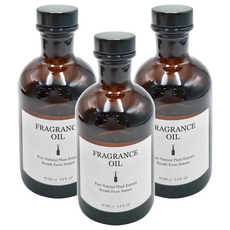 FRAGRANCE 法式精油茶色擴香瓶, 100ml, 純天然植物萃取，自然呼吸, 伯爵茶與小黃瓜, 3瓶