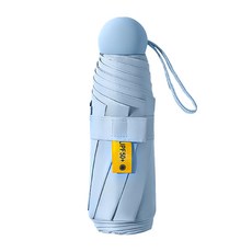 小麥購物 迷你口袋傘 C183 , 晴空藍, 2支