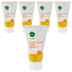 GREEN FINGER 綠手指 幼兒戶外滋潤防曬乳 SPF50+ PA++++, 80ml, 5條