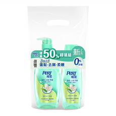 PeRT 飛柔 蓬鬆去屑洗髮露組, 1kg, 1件