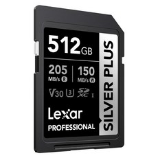 Lexar 雷克沙 Silver Plus 記憶卡 SDXC UHS-I, 512GB, 1個