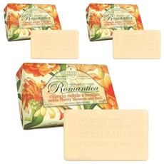 Nesti Dante 義大利手工皂 羅勒諾貝爾櫻花 250g, 3個