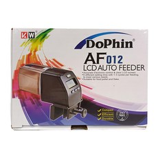 KW DoPhin AF012 液晶自動餵食器 具有精準的電子控制和清晰的 LCD 螢幕, 1個