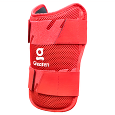 Greaten 極騰 棒壘球打擊長護肘 One Size, 紅色, 1個