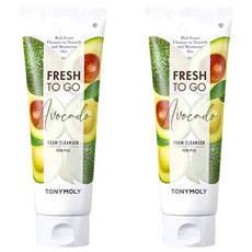 TONYMOLY Fresh To Go 酪梨洗面乳, 170ml, 2條