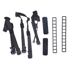 ORTLIEB Attachment Kit for Gear 固定背包裝備配件 PVC free 德國製造, 黑色, 1組