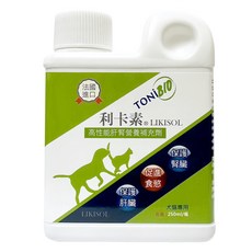 LIKISOL 利卡素 犬貓用, 高性能肝腎營養補充劑, 250ml/瓶, 促進食慾/保護肝臟, 1瓶