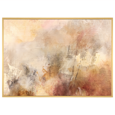 BOLUO GALLERY 菠蘿選畫所 掛畫 抽象畫 絲絨 APAP3485D, 木色