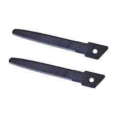 CANARY 長谷川刃物 紙箱小子 不粘膠替刃 伸縮型專用2入組 日本製 不鏽鋼材質, 1組