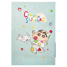 蠟筆小新 26孔夾 - 可愛卡通圖案文件收納整理, 睡衣, 1個