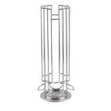 NESCAFE 雀巢咖啡 Dolce Gusto多趣酷思咖啡膠囊專用收納架，24顆容量，不鏽鋼鍍鉻材質，尺寸45.5x12.5x12.5公分, 單一顏色, 1個