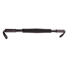 臂力器 30kg 黑色 55cm 彈簧握力棒 胸肌鍛鍊器 健身器材, 1個