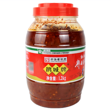 鵑城牌 紅油郫縣豆瓣 正宗川味豆瓣醬 香辣夠味 家庭料理必備, 1.2kg, 1罐