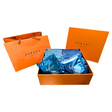 PARANA 金牌咖啡 低因濃縮咖啡濾掛包禮盒 濃厚馥郁焦糖香, 10g x 30包, 1盒