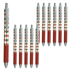 PENROTE 筆樂 雙珠中性筆 E97 藍墨, 12支