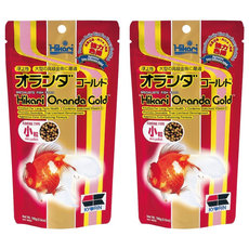 Hikari 高夠力 金魚獅頭魚飼料, 浮水性, 增豔增體, 100g, 2包