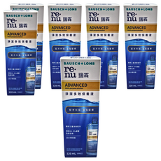 BAUSCH LOMB 博士倫 瑞霖 淨潔多效保養液, 120ml, 6瓶