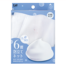 KAI 貝印 六層大量起泡網, KQ-3170, 1個