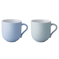 stelton Emma馬克杯二件組 094082 12.5 x 9.5 x 9cm 380ml 2個, 冰川藍, 1組