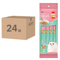 SmartHeart 慧心貓營養肉泥 60g -貓咪營養補充 關節保健, 鮪魚, 24袋