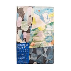 KING JIM HITOTOKI NOTE 手帳筆記本 漫畫尺寸, 拼貼 多色, 1本