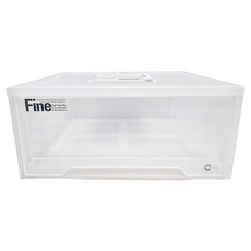 KEYWAY 聯府 抽屜整理箱 43L, 透明色, 1個