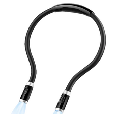 AHOYE LED脖掛式閱讀燈，USB充電小夜燈 檯燈, p01-05243447