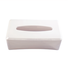 Cassido 卡司多 花星抽取面紙盒, 白色, 1個