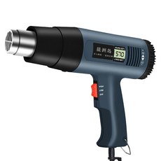 晨洲島 專業可調溫液晶恆溫熱風槍, 1個