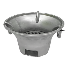 鋁烘爐 爐只 圓 Set, 9寸 適用一般碳火 快速爐加熱, 1個