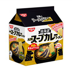 NISSIN 日清 拉麵 札幌湯咖哩風味 82g 5包