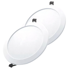 LED 嵌燈 Set, 18W 4000k 中性光, 直徑18公分, 適用孔徑15至17公分, 2組